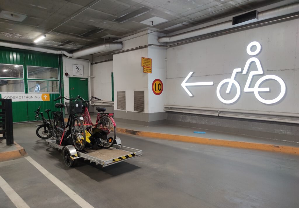 Vägbeskrivning cykelservice